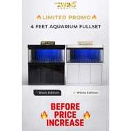 [ PROMO ] 4 Feet Aquapro Kintons Aquarium Fullset Set – Waterproof | Basic / Premium Full Set | Arow
