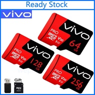 100%Original Product+FREE Shipping+COD  Vivo Class 10 Micro SD Card 32GB 64GB 512GB Video Card 16GB 128GB 256GB TF Flash Memory Card
