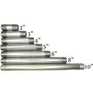 GI Nipple Pipe Fittings Nipple 2"x2"-2"x10" Schedule 30 1PCS