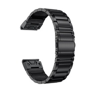 Titanium Band Compatible Fenix 7/6 Pro/5 Plus Band, 22mm Titanium Metal Quick Release Easy Fit Watch