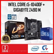 P.W.P. Intel Core i5 10400F Processor + Gigabyte Z490 M Motherboard