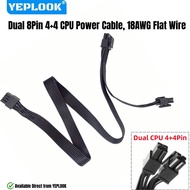 YEPLOOK CPU Power Cable Dual 8Pin 4+4 for Corsair CX850M, CX750M, CX650M, CX600M, CX550M, CX500M, CX