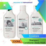 Ecostore Baby Shampoo Ecostore Baby Body Wash Ecostore Baby Moisturizer (200ML)