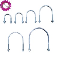 [READY STOCKS]  1/2" -4" PIPE U BOLT / U-BOLT / U CLIP / U KLIP / KLIP KUNCI U / NAT U / GI U BOLT /