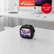 HTC NE40 AI-Powered Translation Earphones with Bluetooth 6.0, Smart LED Display, HiFi Audio, Noise R