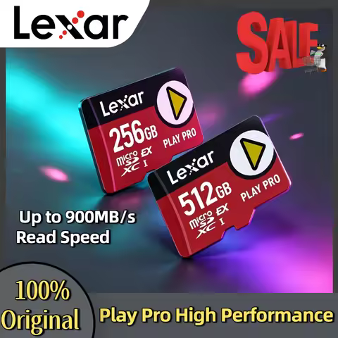 Original Lexar PLAY PRO microSD Express Card 1TB 512GB 256GB 900MB s 4x Faster PCIe NVMe for Nintend