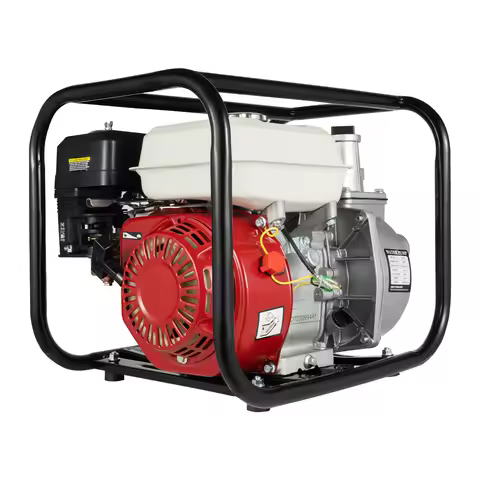 210CC 4 Stroke Engine Water Pump Irrigation Transfer Pump 36m³/h Pond Garden Irrigation Industrial W
