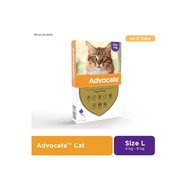 ADVOCATE FOR LARGE CAT (L) CAT FLEA MEDICINE (PER 1 TUBE)