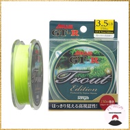 Sanyo Nylon Nylon Line Upload GT-R Trout Edition 150m 3lb Super Yellow