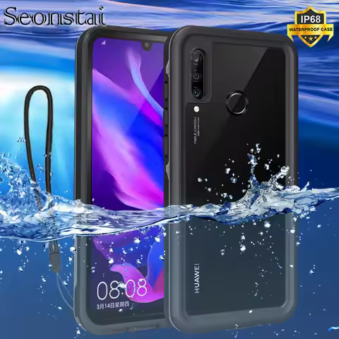 P40 Pro Waterproof Case for Huawei P20 P30 Pro P30Lite 360 Shockproof Cover for Huawei Mate 20 30 Pr