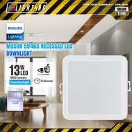 PHILIPS 59465 MESON SQUARE RECESSED LED [13W] MENTOL LED