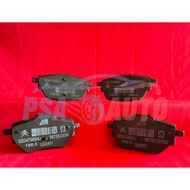 Rear Brake Pads 1612911480 For Peugeot 308/T9 408eTHP 3008/T9 1.6T 2.0