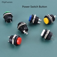 FF 16mm 12V-24V Waterproof Car LED Power Push Button Momentary Switch Metal ON/OF PH