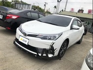 【FB搜尋桃園阿承】豐田 超人氣ALTIS跑4萬 2017年 1.8CC 白色 二手車 中古車