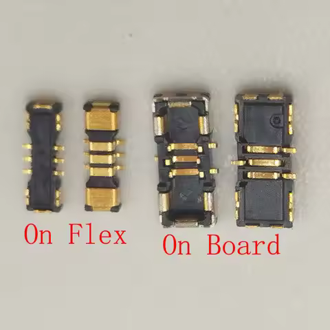 2Pcs FPC Connector Jack Contact Battery Flex Cable Plug For Apple Watch Series 7 8 S7 S8 41mm 45mm M