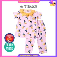 (6Y) Baju Tidur Budak 6 Tahun / Kids Pyjamas Girls 6 years / Baju Kanak Kanak Perempuan Murah Borong