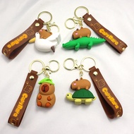 [READY STOCK] Cute Capybara Keychain Kawaii Capybara Keychain