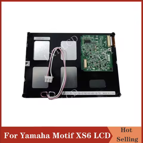 5.7 inch LCD Display For Yamaha Motif XS6 61-Key Synthesizer Matrix Screen