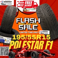 195 55 15 Wideway POLESTAR F1 Semi Slick Tyre/ 195/55r15 New Tyre.