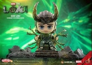 全新 Hot Toys Marvel Loki God Loki Cosbaby