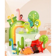 - Dinosaurs Trex Boy Girl Kids Cake Topper Decorations