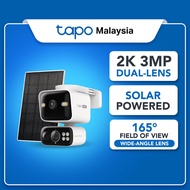 TP-Link Tapo C645D KIT 2K 3MP Dual Lens Solar Cam – 2.4/5GHz WiFi 10000mAh Battery – 360° Pan/Tilt A