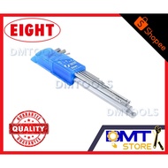 EIGHT 9-Piece Ball-Taper Hex Wrench Set Model TLS-9D