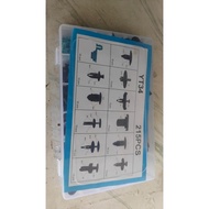 Universal Fender Bolt Bumper Door Clip Button BSA YT34 BS34 215pc