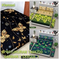 KATUN Bedsheet 140 x 200 cotton sarban material 1 sargul 1