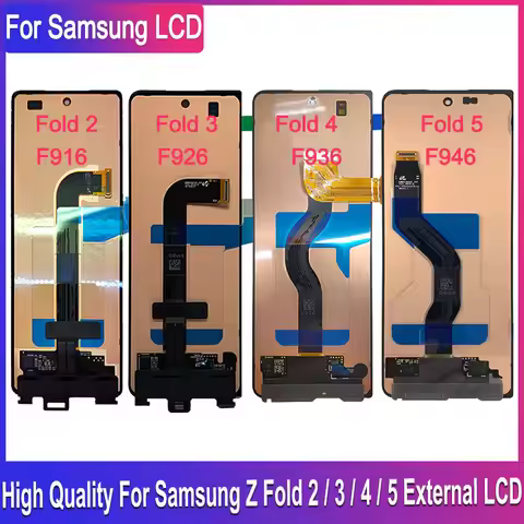 High Quality Display For Samsung Z Fold2 External LCD Screen Touch Digitizer Assembly For Samsung Z 