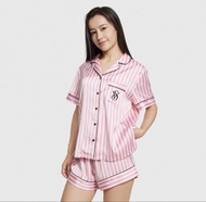 Victoria's Secret 條紋短袖睡衣套裝