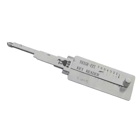 Lishi YH35R-EXT Key Reader Locksmith Tool Flat Milling for Yamaha Motorcycle Models