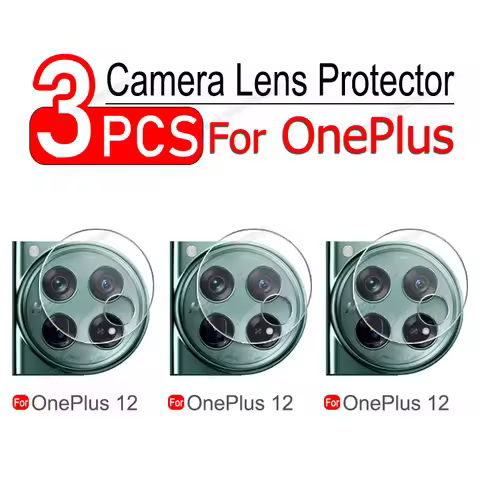 3PCS For OnePlus 12 12R 11 13R 13 Camera Lens Protectors For OnePlus 13T 13S 10 9 ACE 3 2 Pro 8T 10R