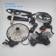 @originalSHIMANO DEORE SLX M7100 Groupset 1x12-Speed with m7100 brake resin ICE 10-51T 32T 34T 170 1