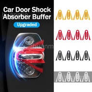 4Pcs Upgraded Mercedes Benz Car Door Lock Shock Absorber Pad Silicone Bumper Strip Door Lock Buckle 