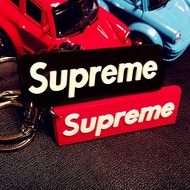 Supreme tag Keychain Small hanger Mini Keychain Fashionable