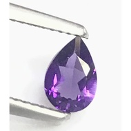 Promotion Genuine amethyst pear shape Size 7x5 mm. 7x5 mm real gemstone