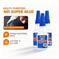 Instant Super Glue 401 402 407 411 424 460 495 496 498 Fast Cure Instant Adhesive Multi-purpose Repa