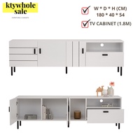 KTY KOTKA 1.8M TV Cabinet 6 Feet TV Cabinet 6FT TV Rack TV Cupboard TV Console Table Meja TV Almaris
