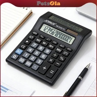 [PETSOLA] Desk Calculator 14 Digit Calculator Big Buttons Lightweight Portable Basic Calculator Conv