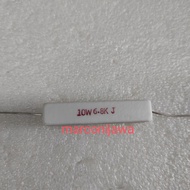AS01 Resistor 10watt 6K8 ohm white tw