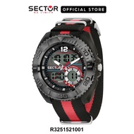 Sector EX-99 Men's Nato Analog-Digital Sport Watch R3251521001