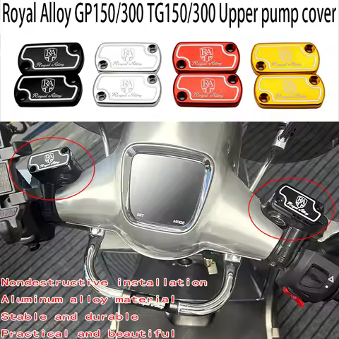 For Royal Alloy GP150 GP200 GP300 Brake oil pump cover ROYAL ALLOY TG150 TG250 300 Front and rear br