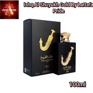 Ishq Al Shuyukh Gold Women EDP Perfume By Lattafa Pride 100 ML/3.4o New Rich UAE
