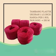 PLASTIC ROPE - PLASTIC TAMPAR SIZE 1 1/ 2 MM PER ROL