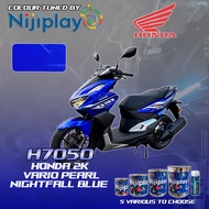 NIJIPLAY H7050 VARIO PEARL NIGHTFALL BLUE HONDA 2K MOTOR PAINT