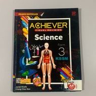 [ Preloved ] Achiever Science Form 3 Pelangi KSSM Visual Revision notes