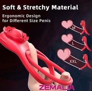 App Cock Ring Pria Sex Toys Cincin Vibrator