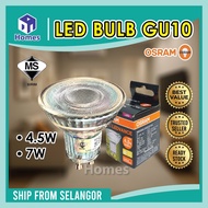 OSRAM GU10 LED BULB 4.5W 7W 827 840 865 GU10 240V LED BULB SIRIM Approved