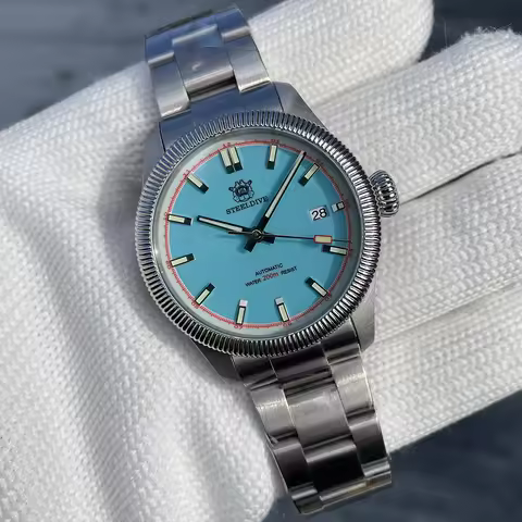 STEELDIVE SD1906T Mechanical Watch 20Bar Waterproof Swiss Luminous 316L Stainless Steel Case Fashion